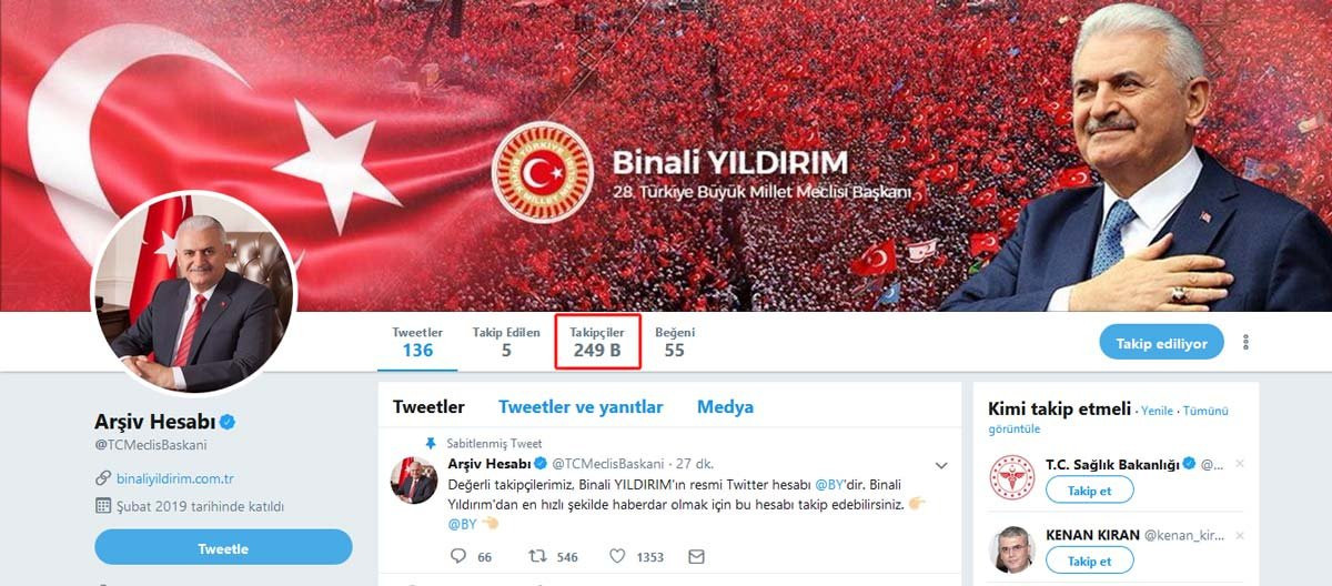 Binali Yıldırım'ın 'Twitter hilesi' ortaya çıktı - Resim : 1