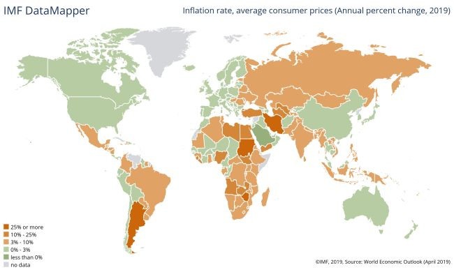 Türkiye IMF'nin listesinde en yüksek enflasyonu yaşayan ilk 10'da yer aldı - Resim : 1