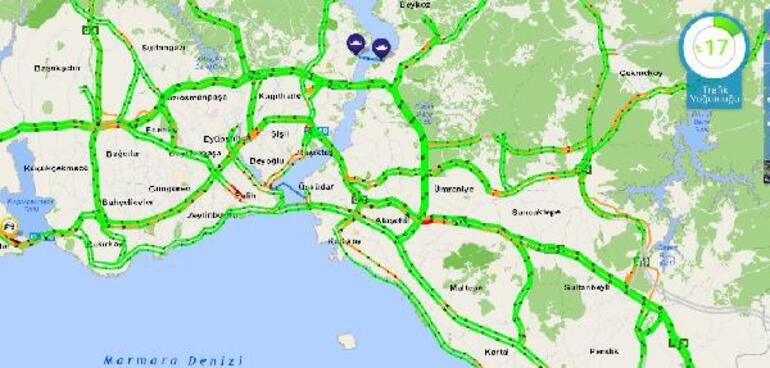 İstanbul'da yollar boş kaldı - Resim : 1