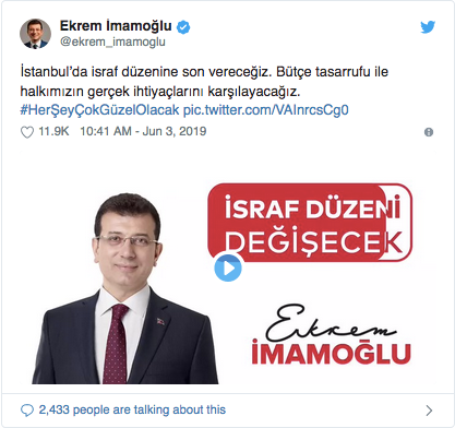 Ekrem İmamoğlu: İstanbul’da israf düzenine son vereceğiz - Resim : 1