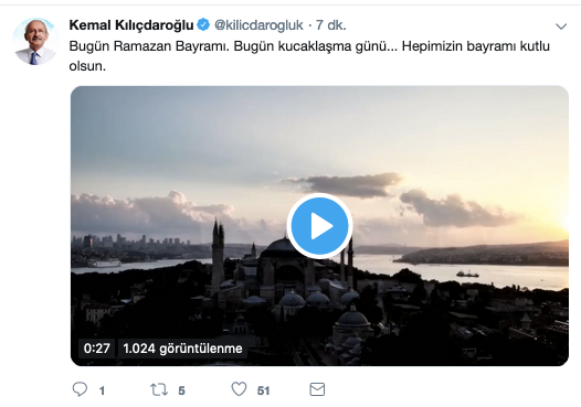 Kılıçdaroğlu'ndan Ramazan Bayramı mesajı - Resim : 1