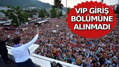 İmamoğlu'na Ordu Valisi'nden tehdit! 'Mitingi bitirmezlerse müdahale ederiz!'