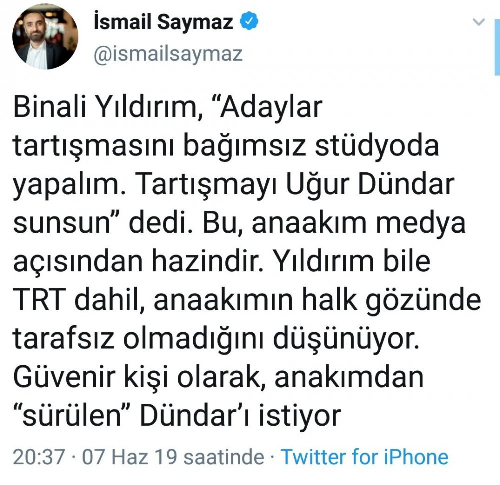 İsmail Saymaz'dan Yeni Şafak muhabirine: Yürü lan soytarı! - Resim : 1