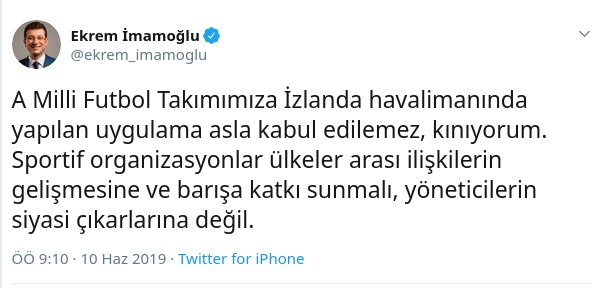 İmamoğlu'ndan İzlanda skandalına tepki - Resim : 1