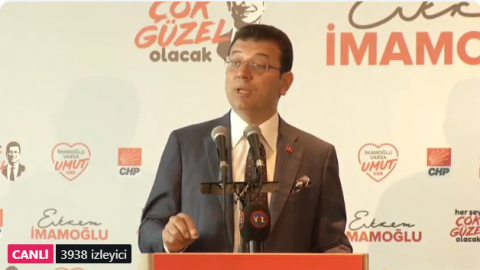 Ekrem İmamoğlu, İstanbul için çözümlerini açıklıyor