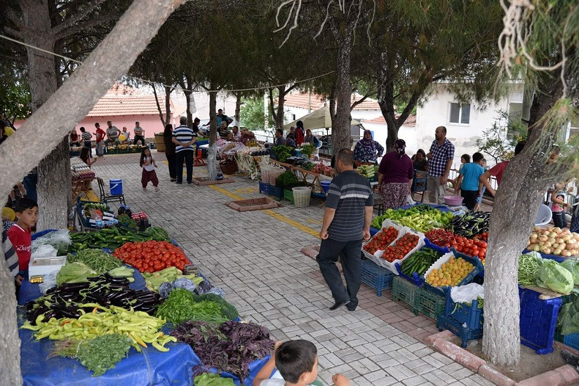 Menemen’in ilk 'Organik Köy Pazarı' açıldı - Resim : 1