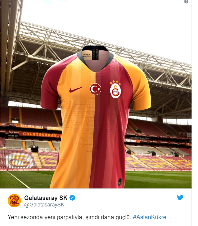 Galatasaray yeni sezon formasını tanıttı - Resim : 1