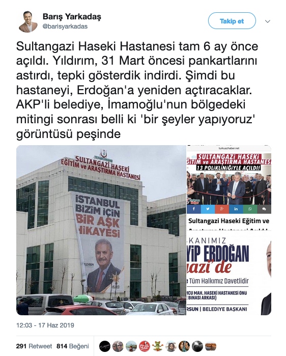AKP, 6 ay önce açılan hastaneyi tekrar açacak! - Resim : 3
