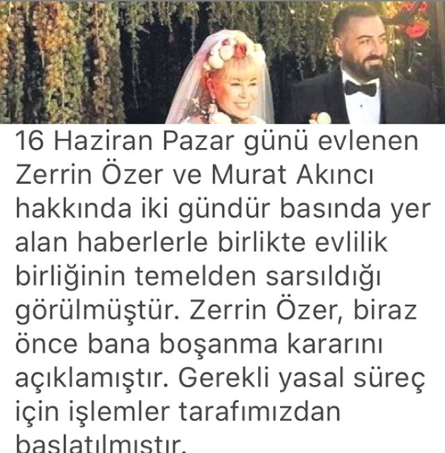 Eşinin dolandırıcı olduğu iddia edilen Zerrin Özer'den jet karar - Resim : 1