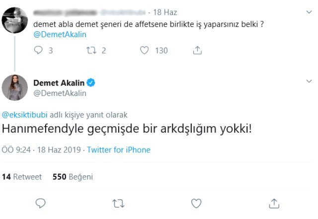 Demet Akalın, 'Demet Şener'i affet' yorumuna ne cevap verdi? - Resim : 3