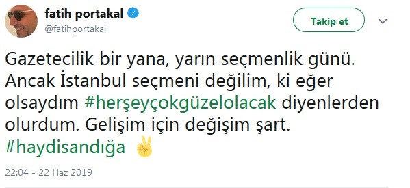 Fatih Portakal, İstanbul seçmeni olsa oyunu kime vereceğini açıkladı - Resim : 2