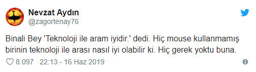 Yemek Sepeti CEO'sunu Binali Yıldırım tweet'i boykot getirdi - Resim : 1