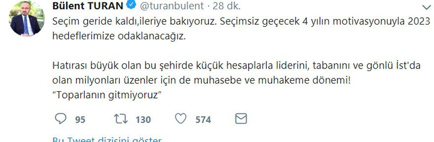 AKP'li Bülent Turan: Muhasebe dönemi - Resim : 1