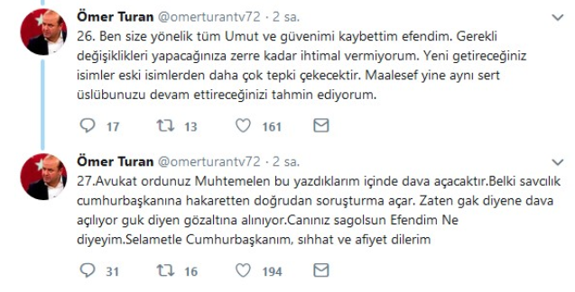 Yandaş Ömer Turan, Erdoğan'ı eleştiri yağmuruna tuttu - Resim : 10