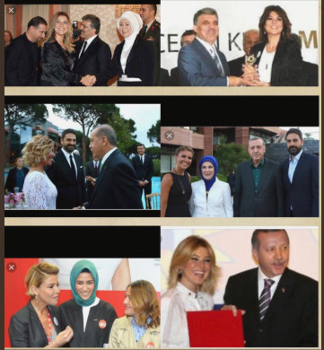 Yeşim Salkım, Gülben Ergen'in AKP'li isimlerle olan fotoğraflarını paylaştı - Resim : 2
