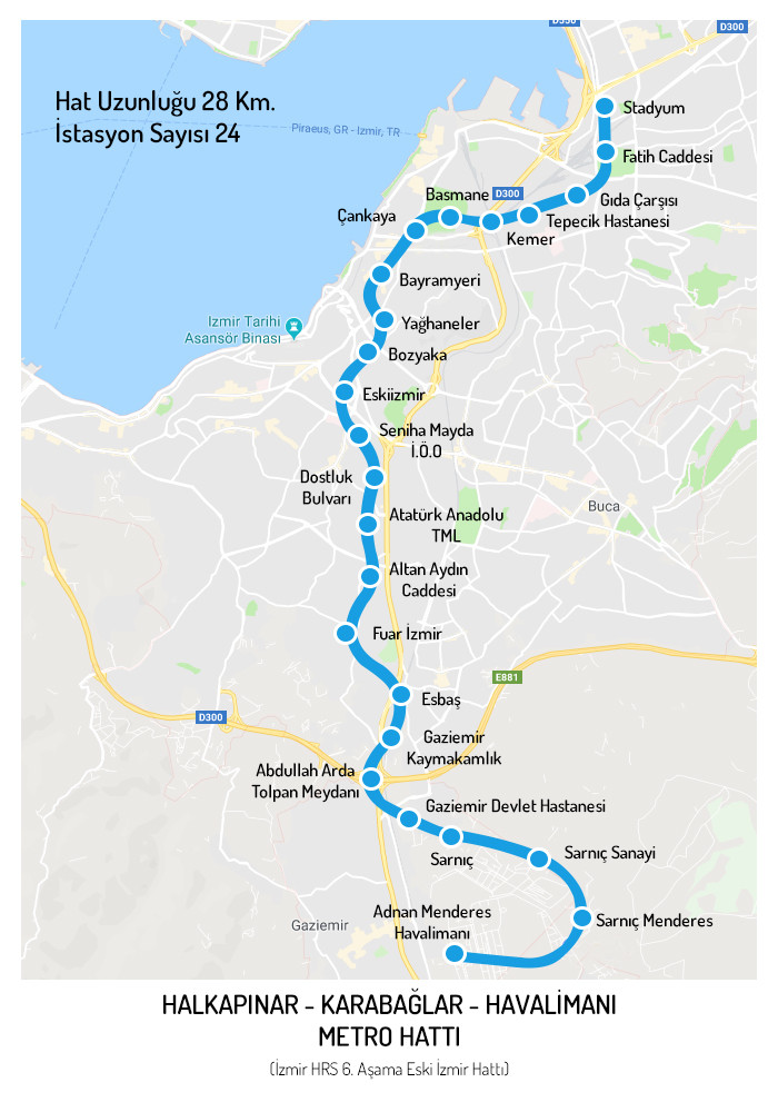 İzmir'in en uzun metro hattı açılıyor - Resim : 1