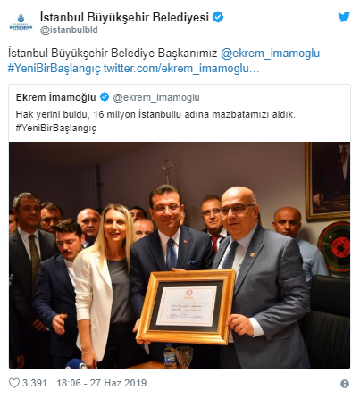 İBB'den Ekrem İmamoğlu paylaşımı: 'Başkanımız...' - Resim : 2