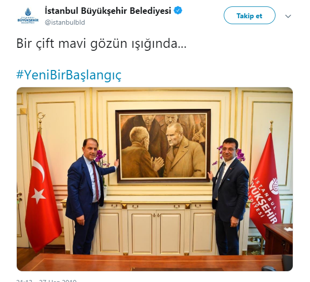 Değişim başladı! İBB'den sosyal medyayı sallayan 'Atatürk' paylaşımı... - Resim : 3