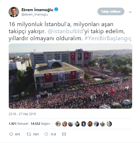 Ekrem İmamoğlu'ndan İstanbullulara İBB çağrısı - Resim : 1