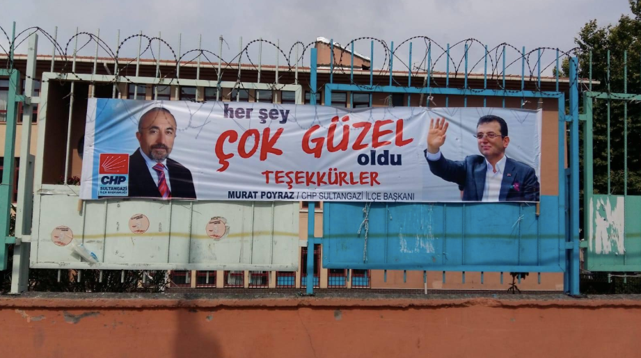 CHP'li başkan Sultangazi'yi 'Her şey çok güzel oldu' afişleri ile donattı - Resim : 3