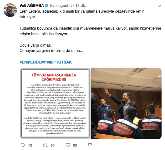 Sosyal medyada Eren Erdem için adalet çağrısı - Resim : 4