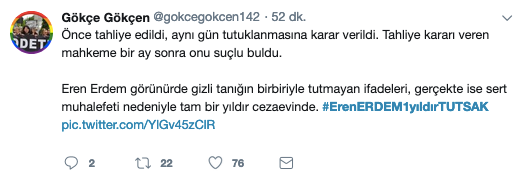 Sosyal medyada Eren Erdem için adalet çağrısı - Resim : 7