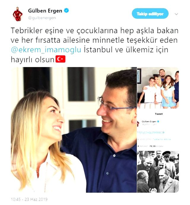 Gülben Ergen, Erdoğan'la fotoğrafını paylaşıp yorumları kapattı - Resim : 2