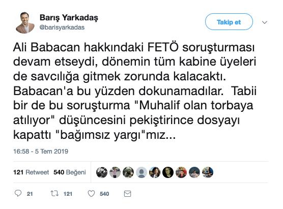 'Ali Babacan'a bu nedenle dokunamadılar...' - Resim : 2