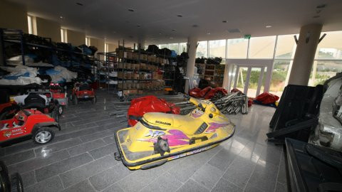 Ankara Büyükşehir deposundan jet ski çıktı!