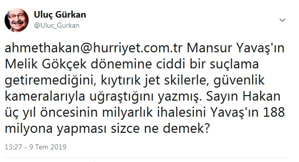 Ahmet Hakan'a 'Melih Gökçek - Mansur Yavaş' sorusu: Sizce ne demek? - Resim : 2