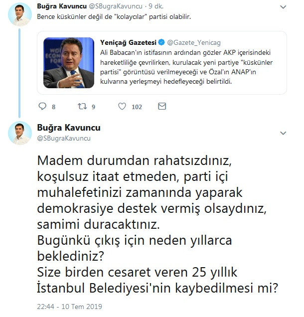 İYİ Parti'den Ali Babacan'a: 25 yıllık İBB'nin kaybedilmesi mi cesaret verdi? - Resim : 4