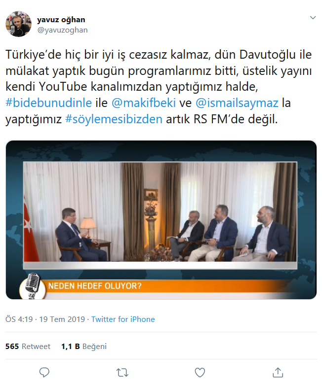 Sputnik'ten Davutoğlu hamlesi: Oğhan, Saymaz ve Beki kovuldu! - Resim : 2