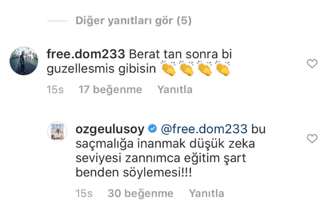 Özge Ulusoy 'Berat Albayrak' iddialarına ilk kez bu kadar net yanıt verdi - Resim : 3