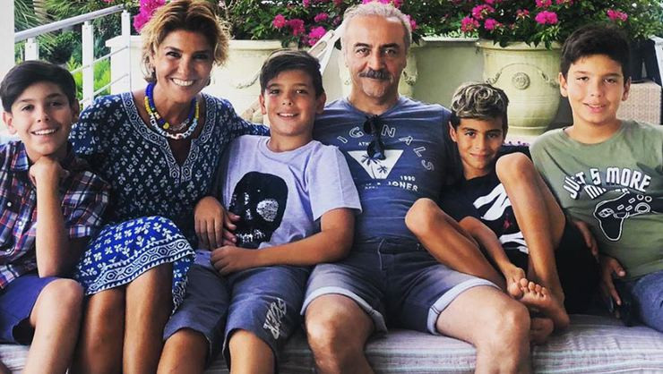 Yılmaz Erdoğan'dan Mustafa Erdoğan ve Gülben Ergen'in çocuklarına ziyaret - Resim : 1