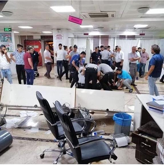 Gaziantep'te aynı hastanede hekime şiddet! - Resim : 1