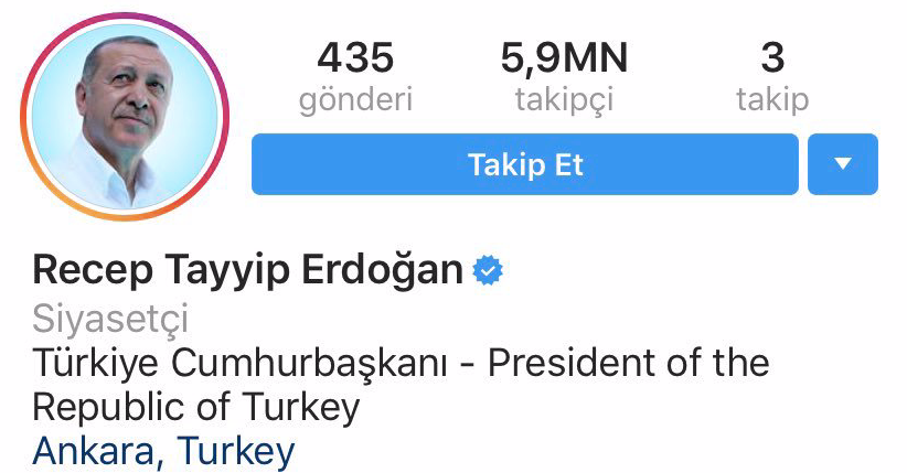 Ekrem İmamoğlu ile Erdoğan sosyal medyada 'eşitlendi' - Resim : 2