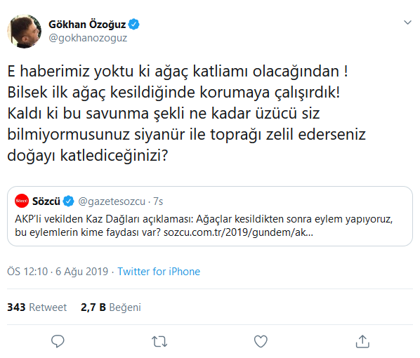 Gökhan Özoğuz'dan AKP'li vekile: Katliam olacağından haberimiz yoktu! - Resim : 1