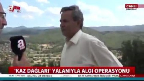 Yandaş medyadan Kaz Dağları operasyonu!