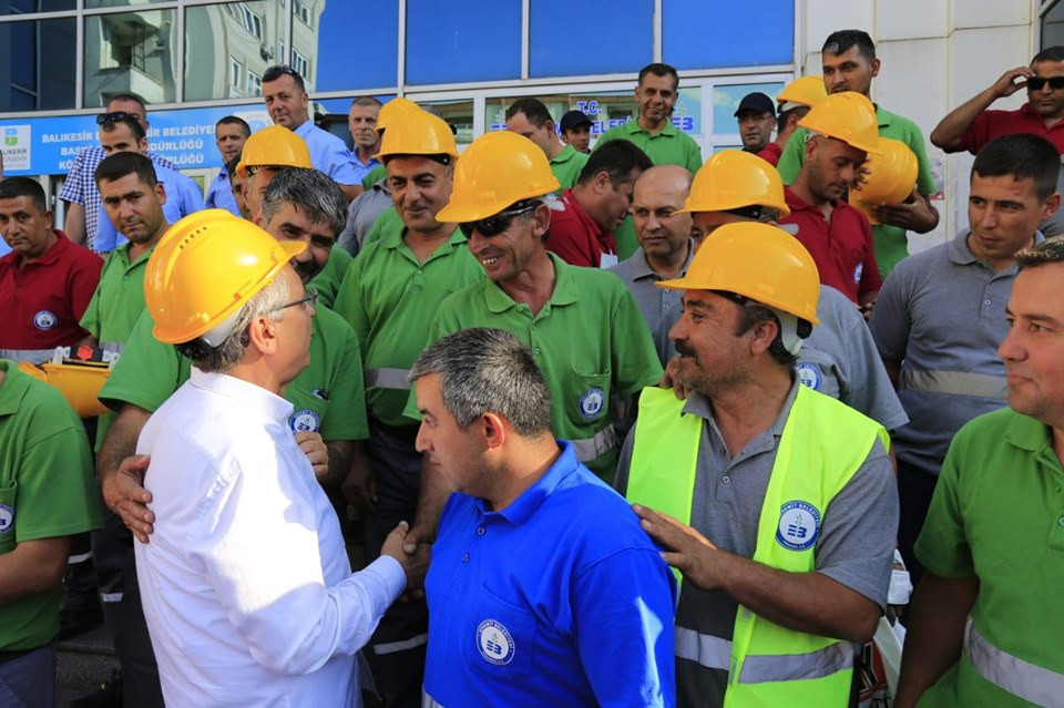 Edremit Belediyesi'nde önce iş güvenliği - Resim : 1