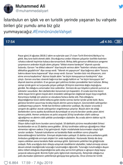 Tarihi Eminönü Balıkçısı'nda saldırı iddiası sosyal medyada gündem oldu - Resim : 1