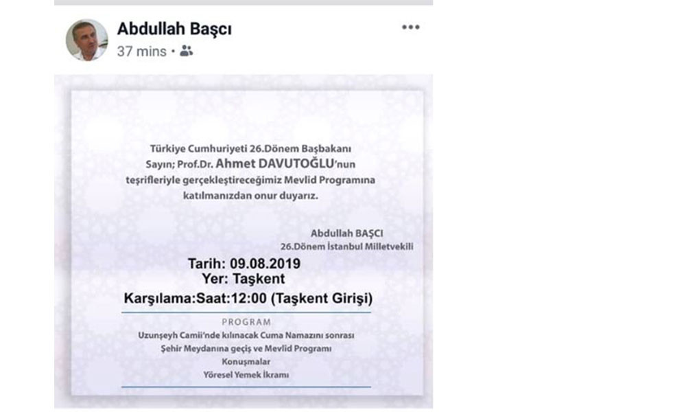 AKP'li isimden dikkat çeken Davutoğlu paylaşımı - Resim : 1