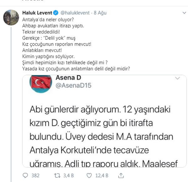 Üvey torununa cinsel istismarla suçlanan dedenin tahliyesine itiraz - Resim : 2