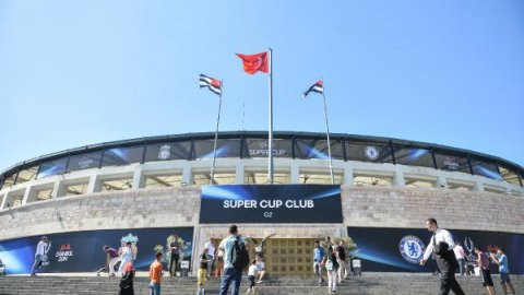 İstanbul'da UEFA Süper Kupa heyecanı! Maç saat kaçta başlayacak?