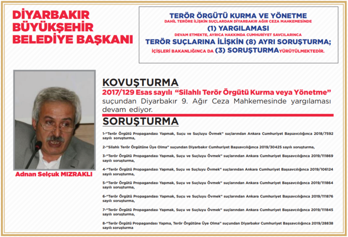 İçişleri Bakanlığı'ndan HDP'li belediyelere kayyum atanması hakkında açıklama - Resim : 1