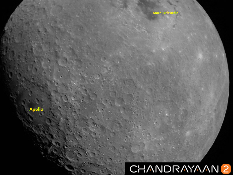 Hindistan'ın uzay aracından Ay'ın yüzeyinden ilk görüntüler - Resim : 1