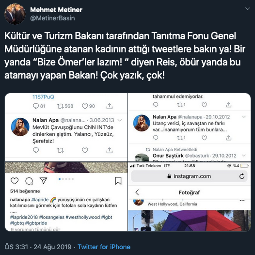 AKP'li eski vekil Metiner: Bakan istifa etsin - Resim : 1