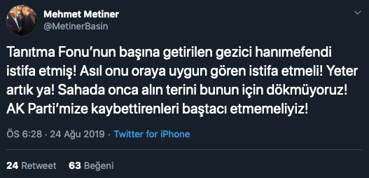 AKP'li eski vekil Metiner: Bakan istifa etsin - Resim : 2