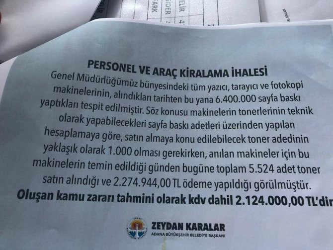 Zeydan Karalar, MHP dönemindeki israfları kalem kalem açıkladı - Resim : 1