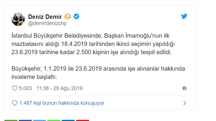 'İki seçim arası İBB’de işe başlayan 2 bin 500 kişi için inceleme başlatıldı' - Resim : 1