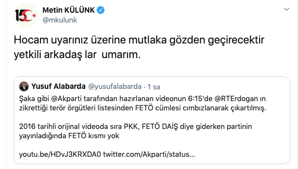 AKP, Erdoğan'ın FETÖ ifadesini böyle sansürlemiş - Resim : 2